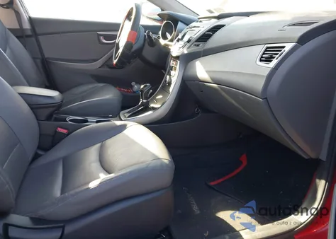 2016 Hyundai Elantra Limited z USA, uszkodzony, nr VIN KMHDH4AE6GU597536